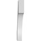 Ekena Millwork 4-in. W x 24-in. D x 32-in. H Westlake Architectural Grade PVC Knee Brace BRCP04X24X32WTL - alternate 6